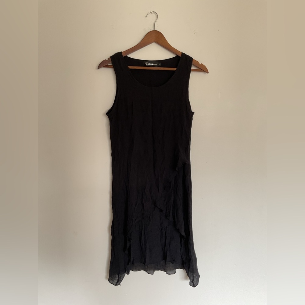 Creation Black Asymmetrical Dress